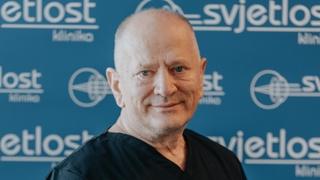 Osnivač i vlasnik "Svjetlosti" prof. dr. Nikica Gabrić: Operirali smo predsjednike, 
sportiste, holivudske glumce