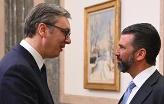 Vučić ugostio Donalda Trampa Džuniora na večeri