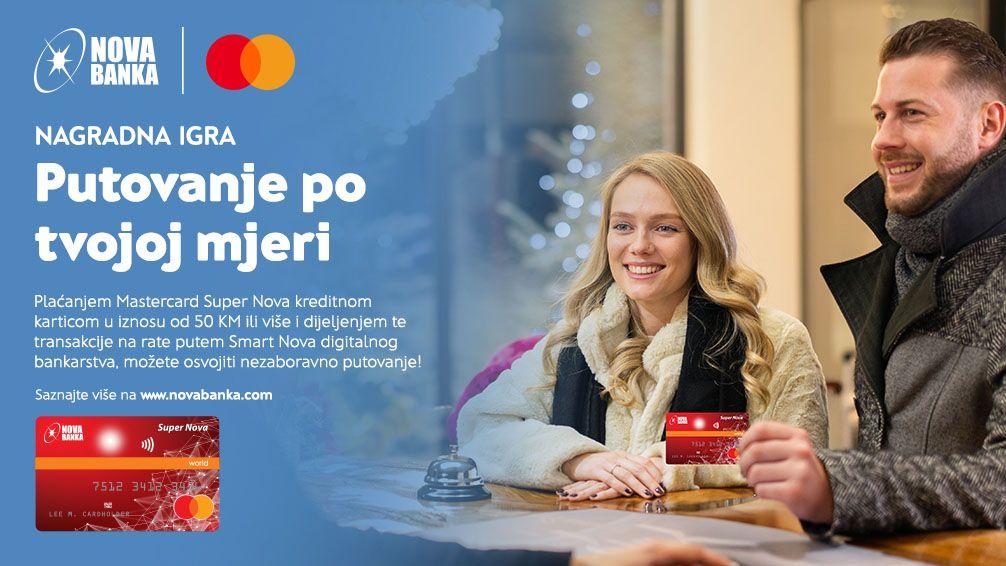 Osvojite putovanje po vašoj mjeri uz Novu banku i Mastercard