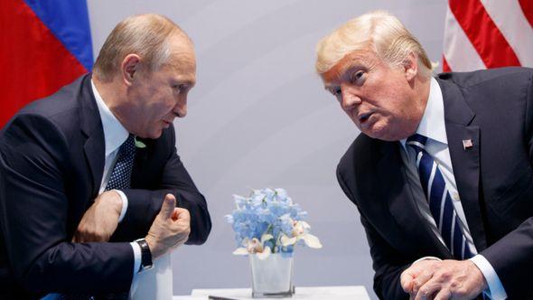 Vladimir Putin i Donald Tramp - Avaz