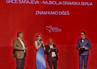 10 nagrada Srca Sarajeva za BH Telecom serije "Znam kako dišeš" i "Princ iz Eleja" 