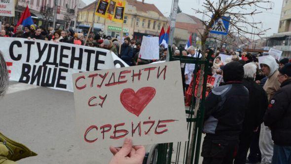 srbija protesti - Avaz