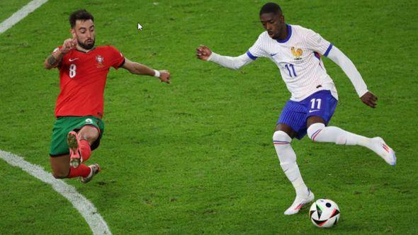 Detalj s utakmice Portugal - Francuska - Avaz