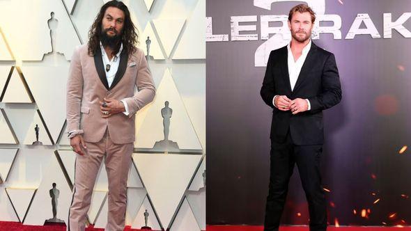 Džejson Momoa i Kris Hemsvort - Avaz