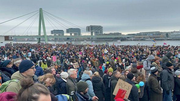 Sa protesta u Njemačkoj - Avaz