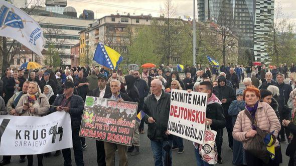 Sa protesta ispred OHR-a - Avaz