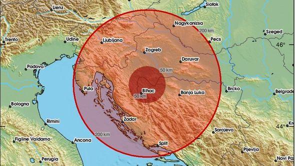 Epicentar 25 kilometara od Bihaća - Avaz