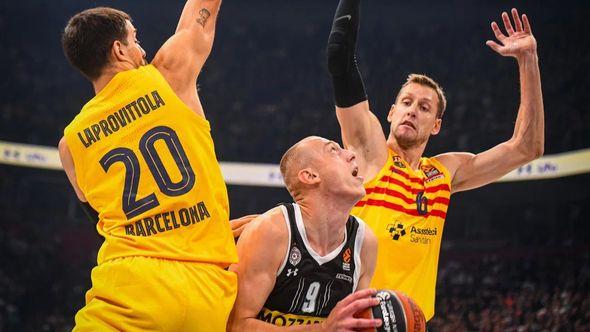 Detalj sa utakmice KK Partizan - Barcelona - Avaz