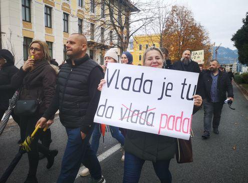 Sa održanih protesta  - Avaz