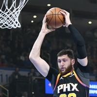 Nurkić se vratio na teren nakon povrede u debaklu protiv Oklahome