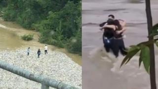 Pojavila se fotografija mladih sa Balkana kako stoje na nasipu: Nekoliko trenutaka kasnije voda ih je odnijela