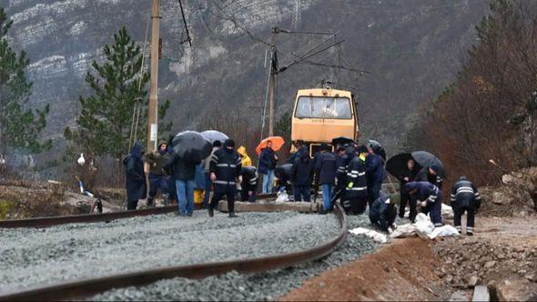 Radovi na pruzi u Jablanici - Avaz