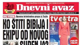 U današnjem "Dnevnom avazu" čitajte ko štiti Bibija i ekipu od novog suđenja